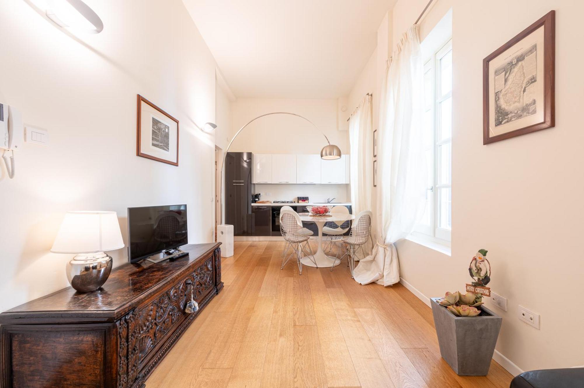 Chic Elegance At Borgo Tommasini Apartemen